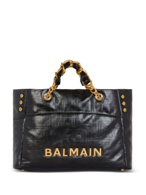 23827482_53906540_1000.jpg Balmain 1945 Soft leather tote bag
