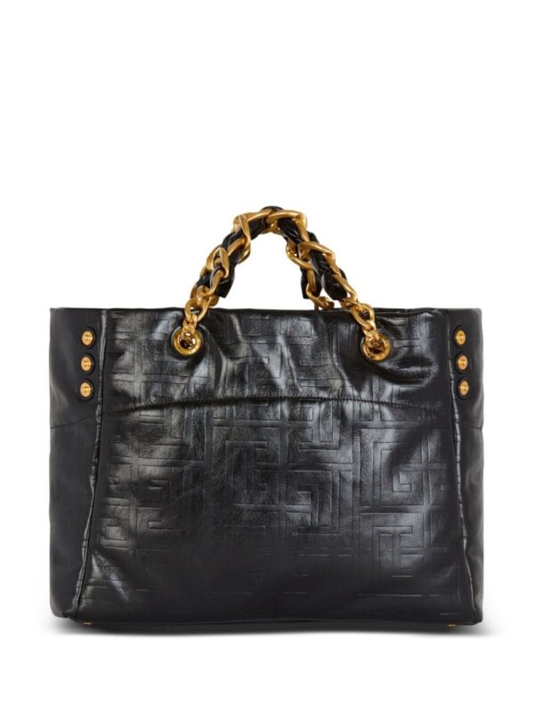 23827482_53906547_1000.jpg Balmain 1945 Soft leather tote bag