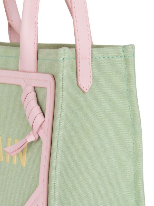 Balmain small B-Army canvas tote bag