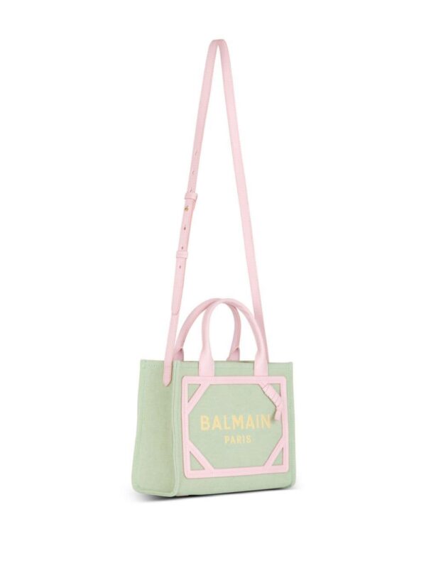 Balmain small B-Army canvas tote bag