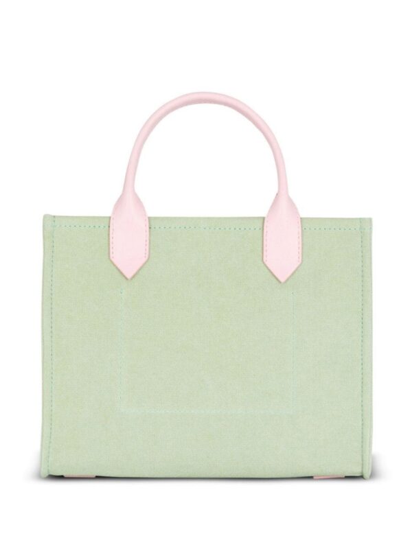 Balmain small B-Army canvas tote bag