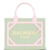 Balmain small B-Army canvas tote bag