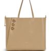 23828042_53906691_1000.jpg Balmain Emblème leather tote bag