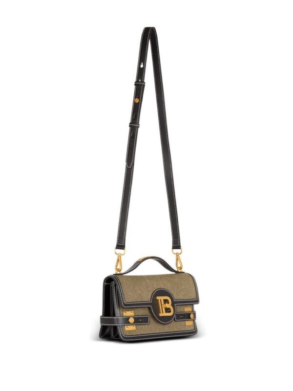 23828046_53908041_1000.jpg Balmain B-Buzz 24 canvas shoulder bag