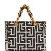 23828087_53907153_1000.jpg Balmain small 1945 Soft jacquard tote bag