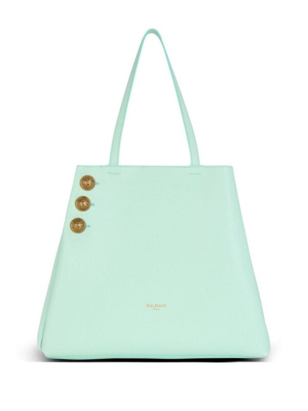 23828133_53906775_1000.jpg Balmain Emblème leather tote bag
