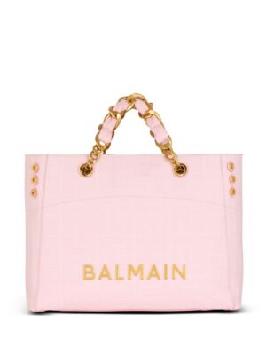 23828210_53906789_1000.jpg Balmain 1945 Soft leather tote bag