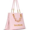 23828210_53906804_1000.jpg Balmain 1945 Soft leather tote bag