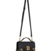Balmain B-Buzz 24 leather tote bag