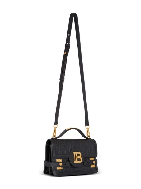 Balmain B-Buzz 24 leather tote bag