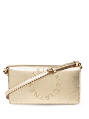 23857900_53834935_1000.jpg Stella McCartney studded metallic-finish crossbody bag