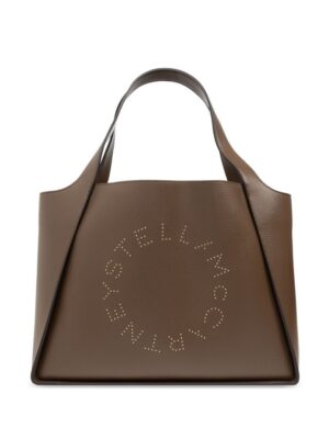 23857941_53834977_1000.jpg Stella McCartney logo-perforated faux-leather tote bag