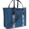 23857946_53835694_1000.jpg Tory Burch logo-tape denim tote bag