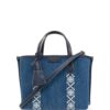 23857946_53835700_1000.jpg Tory Burch logo-tape denim tote bag