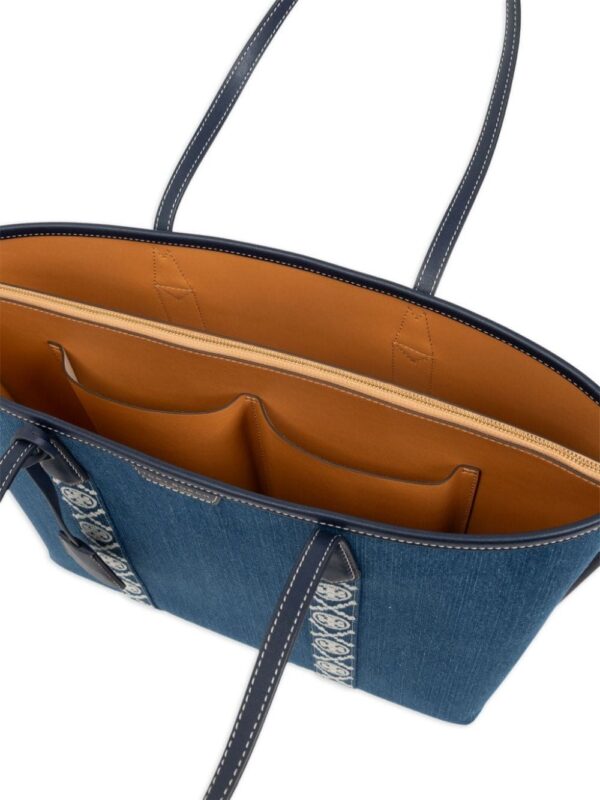 Tory Burch Perry denim tote bag