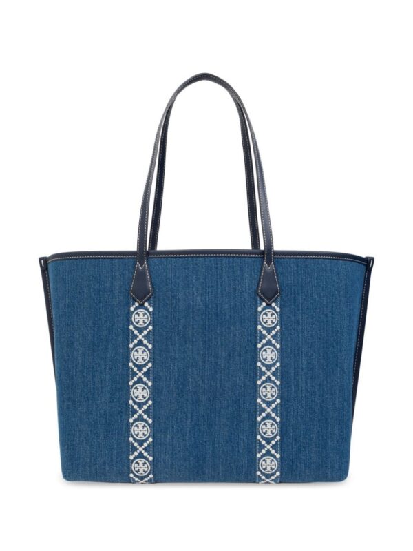 Tory Burch Perry denim tote bag