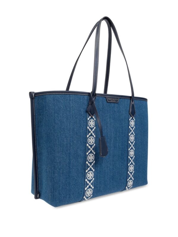 Tory Burch Perry denim tote bag