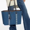 Tory Burch Perry denim tote bag