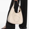 Stella McCartney logo-perforated faux-leather tote bag
