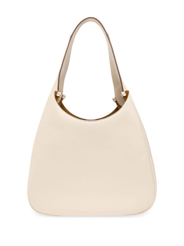 Stella McCartney logo-perforated faux-leather tote bag