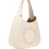 Stella McCartney logo-perforated faux-leather tote bag
