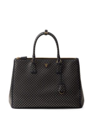 23861582_53995178_1000.jpg Prada studded Galleria Saffiano leather handbag