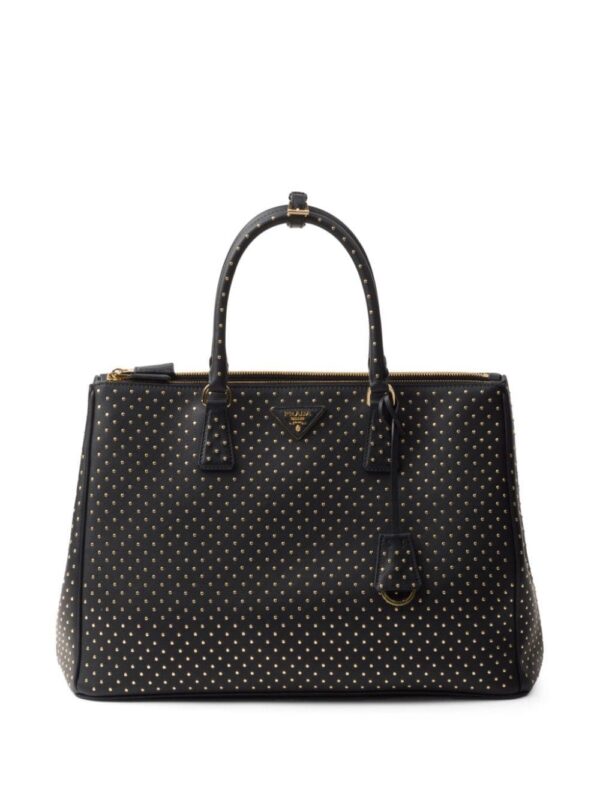 23861582_53995178_1000.jpg Prada studded Galleria Saffiano leather handbag