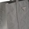 Prada medium nappa leather tote bag