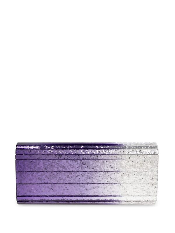 Jimmy Choo Sweetie glittered clutch bag