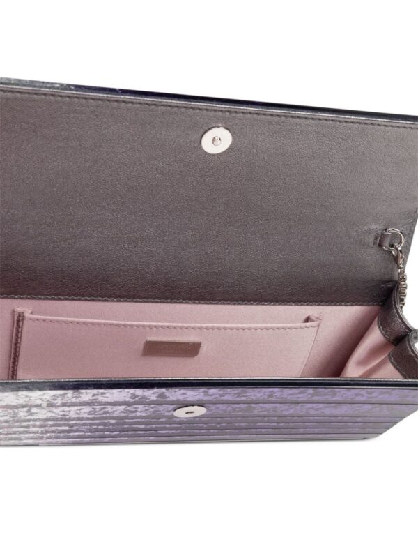 Jimmy Choo Sweetie glittered clutch bag