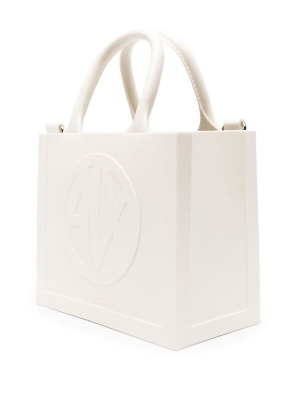 23873725_54121609_1000.jpg Armani Exchange raised logo tote bag