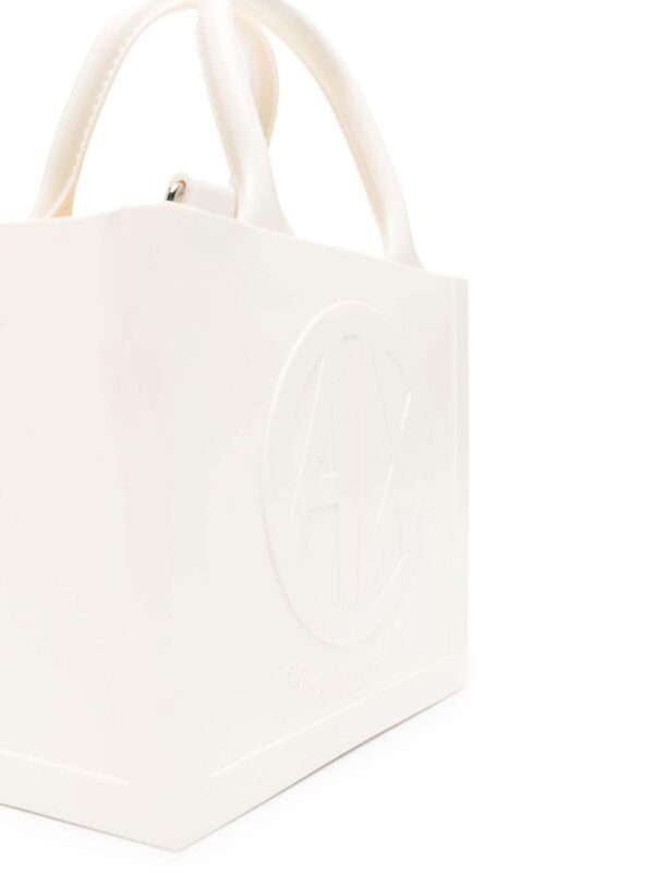 23873725_54121615_1000.jpg Armani Exchange raised logo tote bag