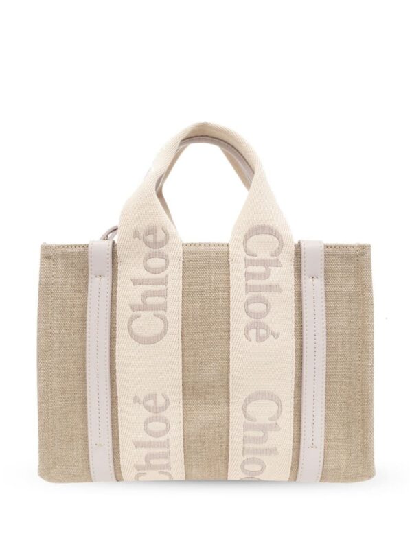 23881419_53972339_1000.jpg Chloé small Woody logo-strap tote bag