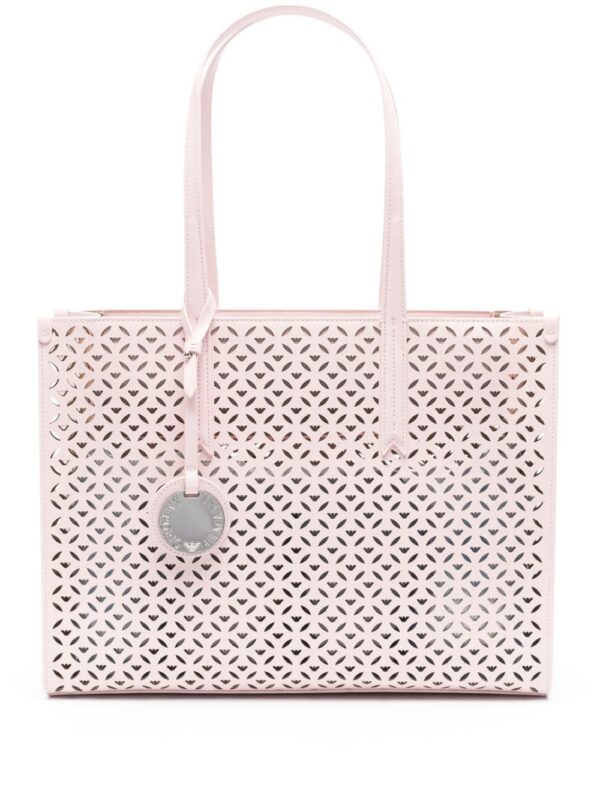 23883942_54038955_1000.jpg Emporio Armani logo-laser cut tote bag