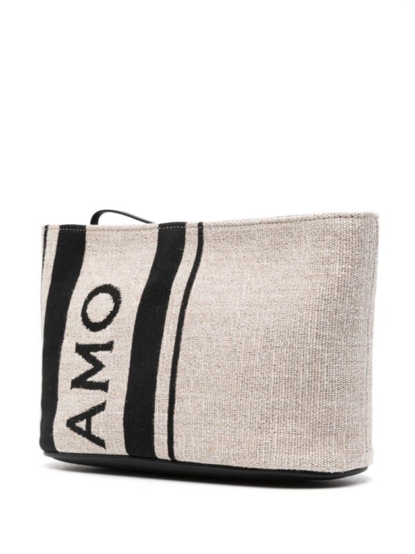 23889905_53957821_1000.jpg Ferragamo logo-embroidered canvas clutch
