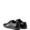 Prada  brushed-leather lace-up shoes