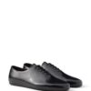 Prada  brushed-leather lace-up shoes