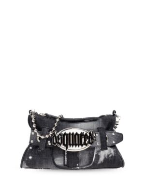 23902923_54107545_1000.jpg DSQUARED2 Gothic logo-plaque shoulder bag