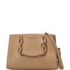 Michael Kors Cynthia leather tote bag