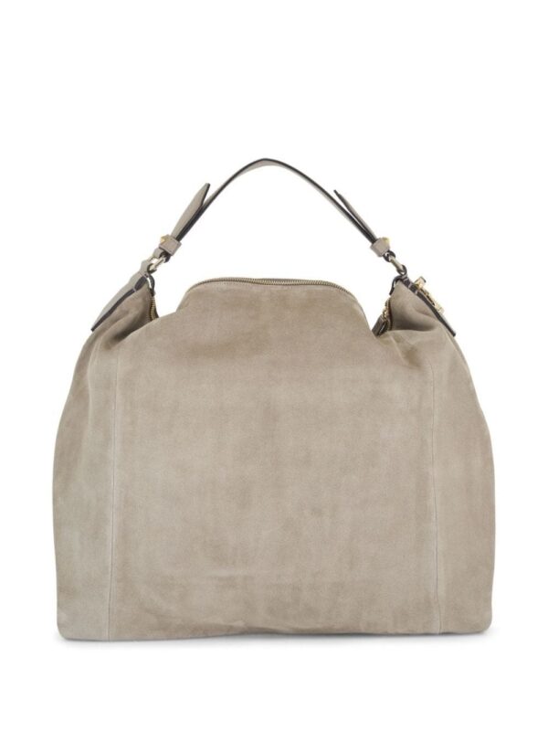 23909960_53974992_1000.jpg Jimmy Choo logo patch suede handbag