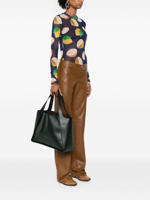 23912767_54108174_1000.jpg Stella McCartney logo-perforated leather shoulder bag