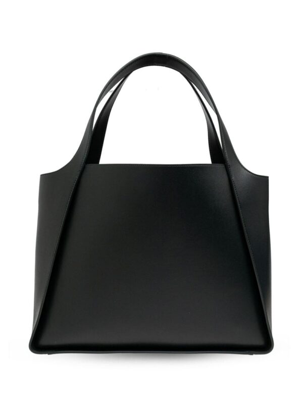 23914399_54005504_1000.jpg Stella McCartney logo-perforated faux-leather tote bag