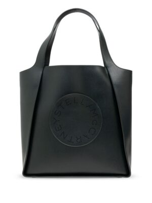 23914412_54005527_1000.jpg Stella McCartney logo-perforated faux-leather tote bag