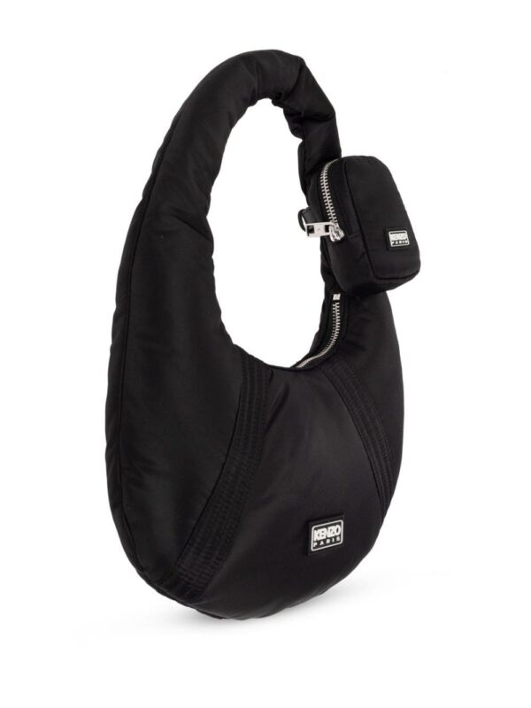 23915317_54002880_1000.jpg Kenzo logo-appliqué ribbed-detail shoulder bag