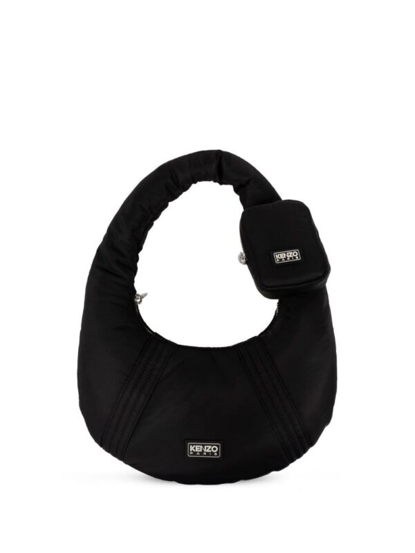 23915317_54002882_1000.jpg Kenzo logo-appliqué ribbed-detail shoulder bag