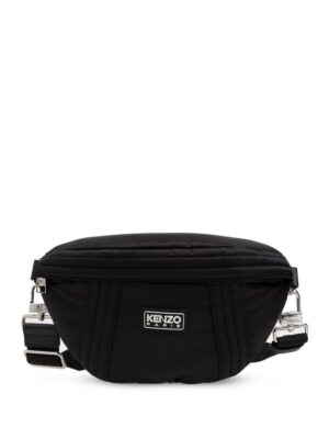 23915354_54002800_1000.jpg Kenzo logo-appliqué ribbed-detail belt bag