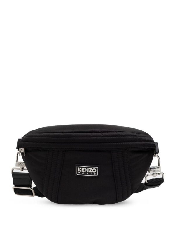 23915354_54002800_1000.jpg Kenzo logo-appliqué ribbed-detail belt bag