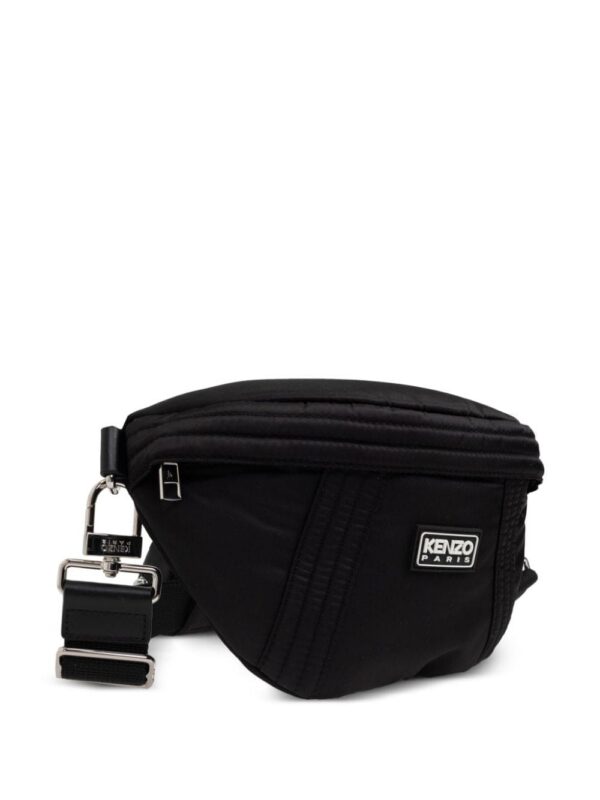 23915354_54002821_1000.jpg Kenzo logo-appliqué ribbed-detail belt bag