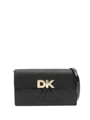 23922114_54067585_1000.jpg DKNY logo-lettering clutch bag