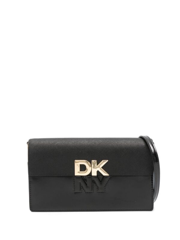 23922114_54067585_1000.jpg DKNY logo-lettering clutch bag